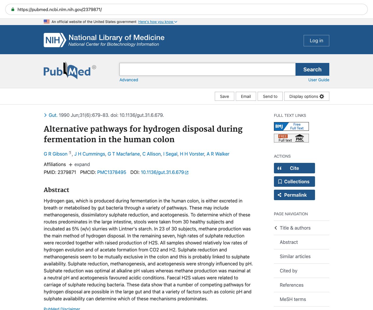 Screenshot — PubMed 2379871