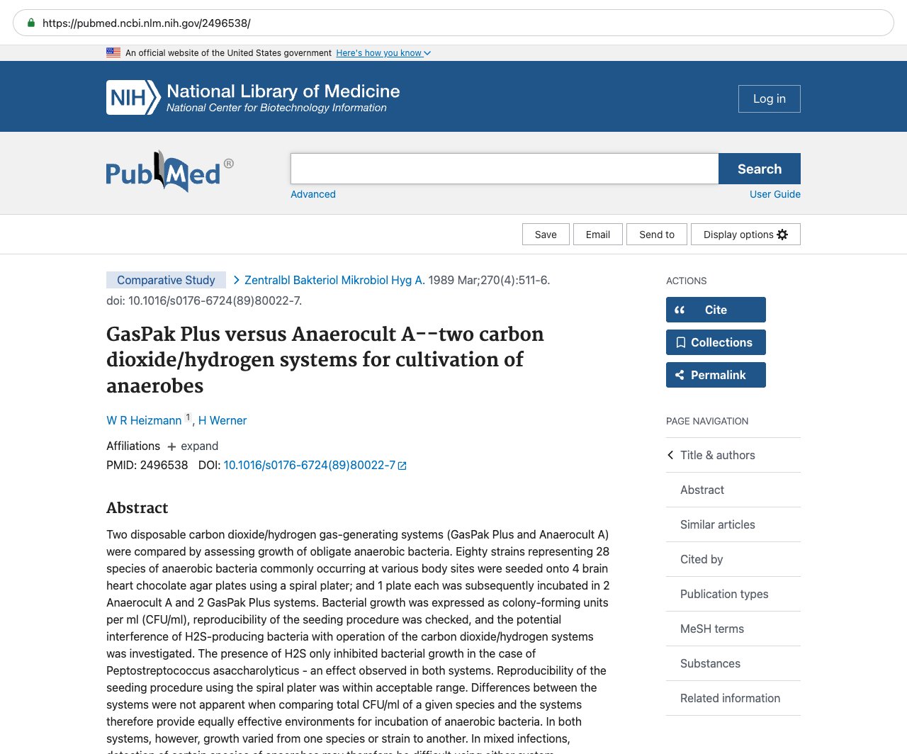 Screenshot — PubMed 2496538