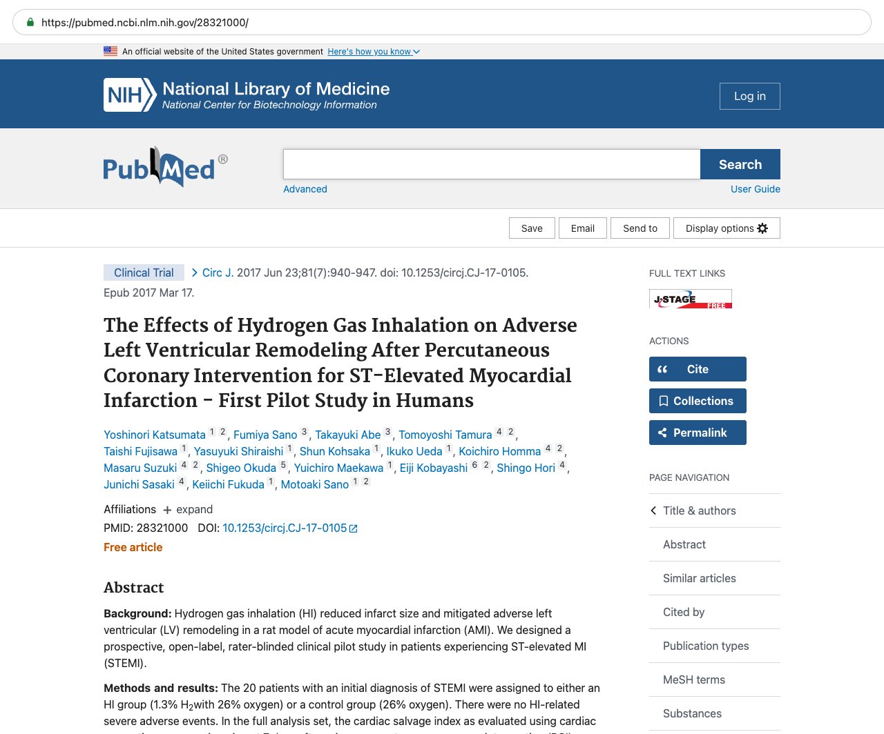 Screenshot — PubMed 28321000