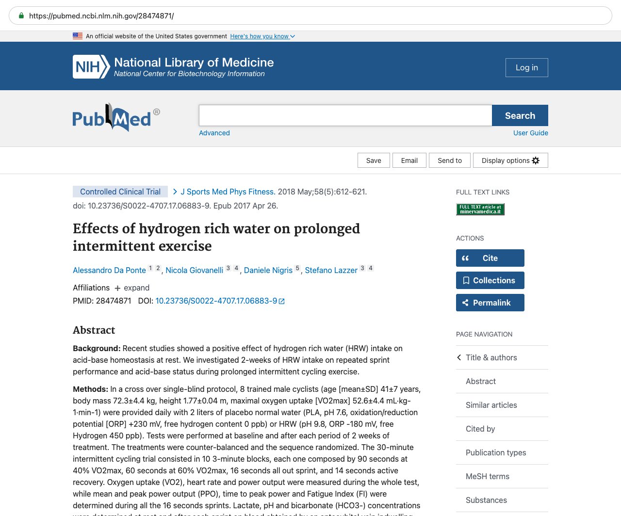 Screenshot — PubMed 28474871