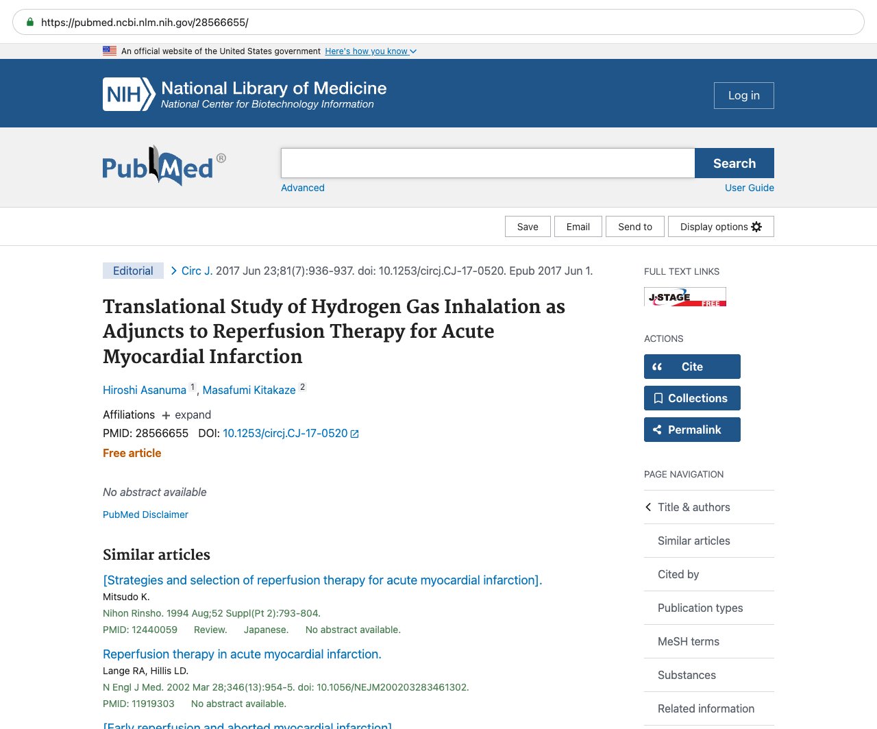 Screenshot — PubMed 28566655