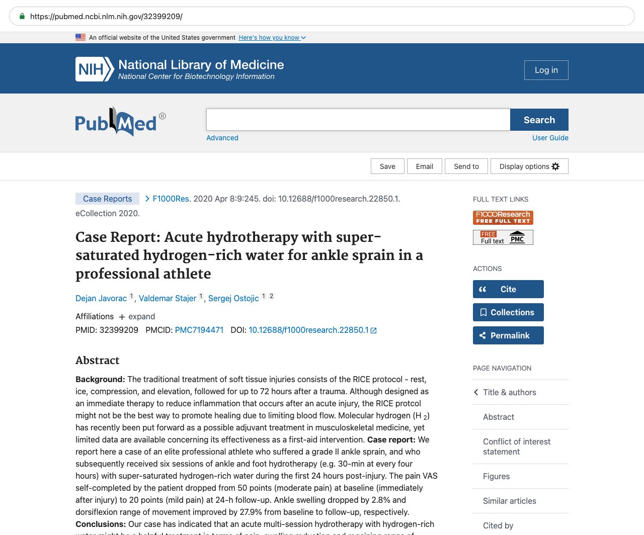 Screenshot — PubMed 32399209