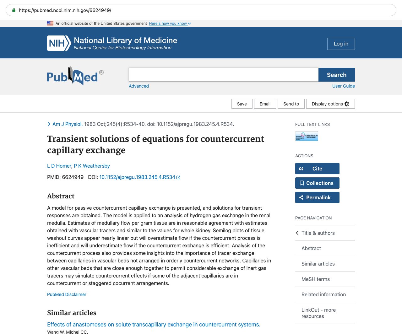 Screenshot — PubMed 6624949